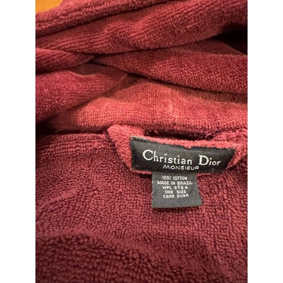 Men’s vintage Christian Dior Monsieur robe one size - Picture 2 of 6